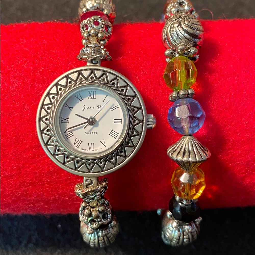 Jennie B, women, watch, and bracelet, no battery.: